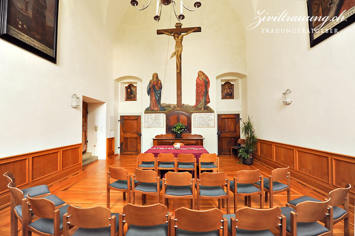 Kapuziner church, ceremony room