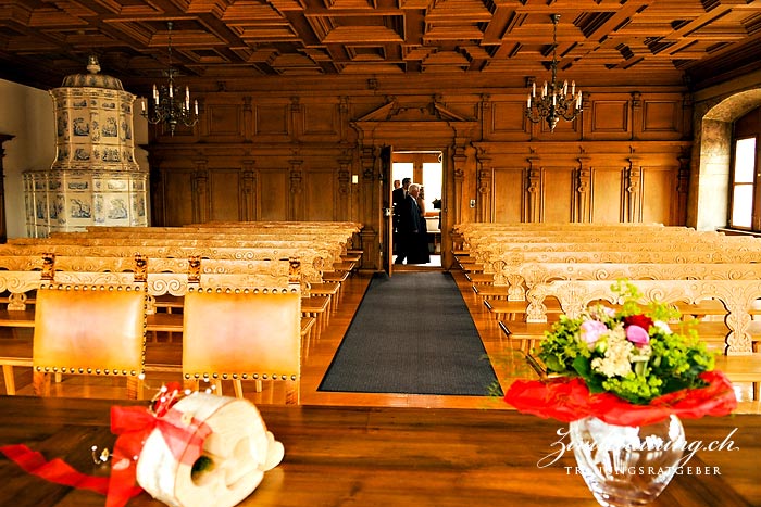 The ceremony room