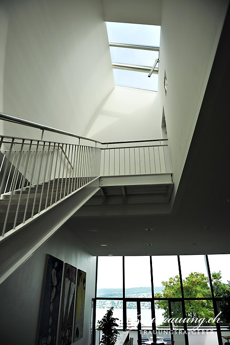 The airy and bright staircase