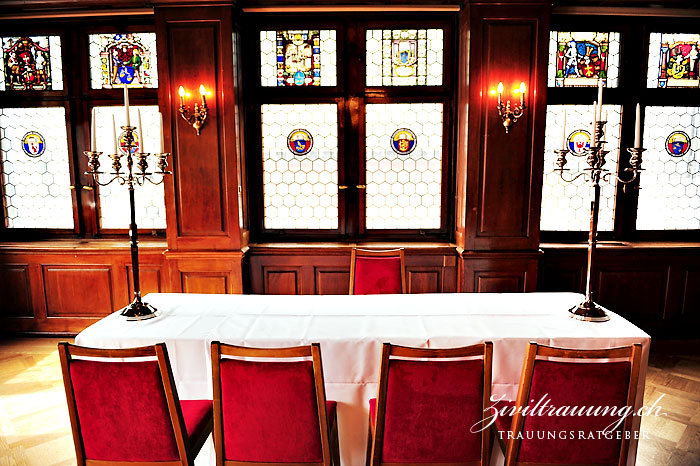 Ceremony table, Zunftsaal